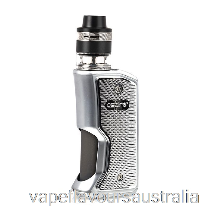 Vape Nicotine Australia Aspire Feedlink Revvo Squonk BF Starter Kit Silver